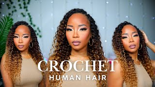 I Tried Ombre Crochet Human Hair And Wow!!! | Ft. Wowangel Human Hair