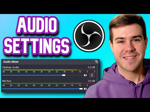 BEST OBS STUDIO AUDIO SETTINGS FOR BEGINNERS 2023✅