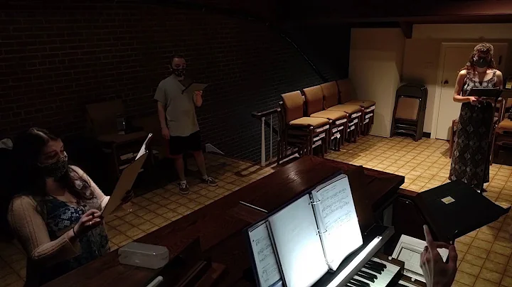 Holy Redeemer Trio Rehearsal - Psalm 24 by John Sc...