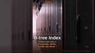 B-tree Index EXPLAINED in 60 Seconds! | Database Learning #Shorts