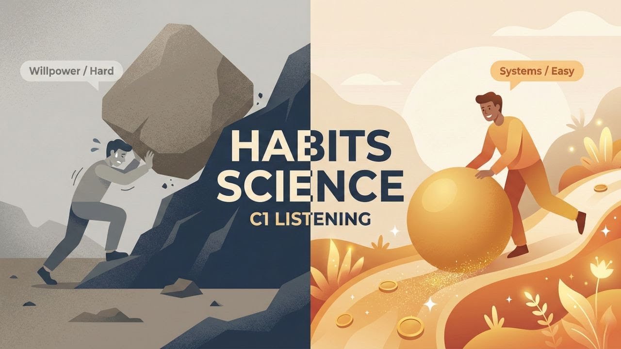 The Science of Habits: Why Willpower Doesn't Work | C1 English