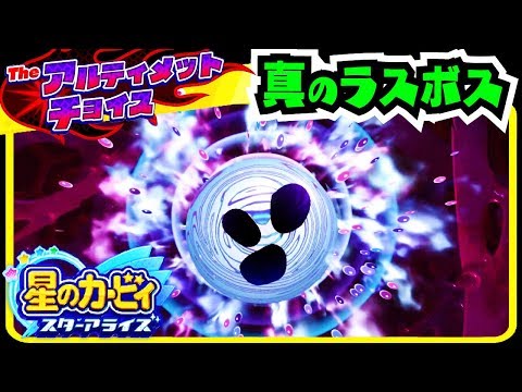 【真のラスボス】アルティメットチョイス最終戦!!!【星のカービィ スターアライズ】