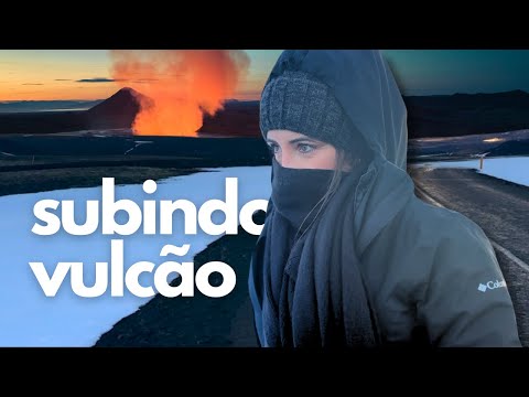 MONTANO VLOG: subimos vulcão sem saber se podia na Islândia