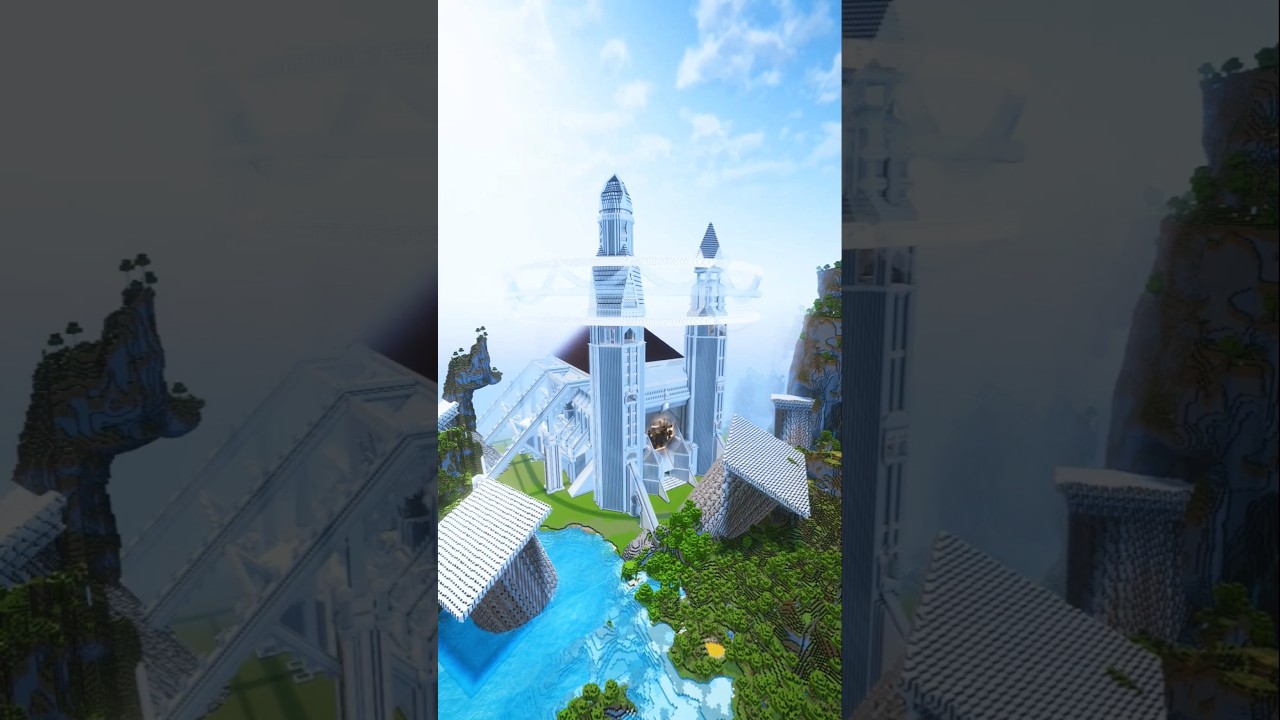 EASY Minecraft Tutorial Cathedral Build Timelapse 🤯