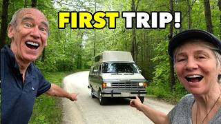 We Hit the Road in Our 30-Year-Old Campervan