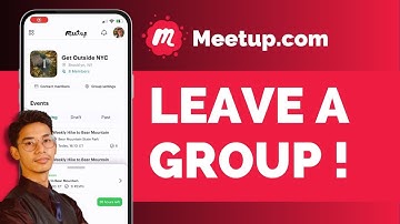 How To Leave Meetup.com Group !