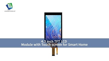 4.3 inch TFT LCD Module with Touch screen for Smart Home