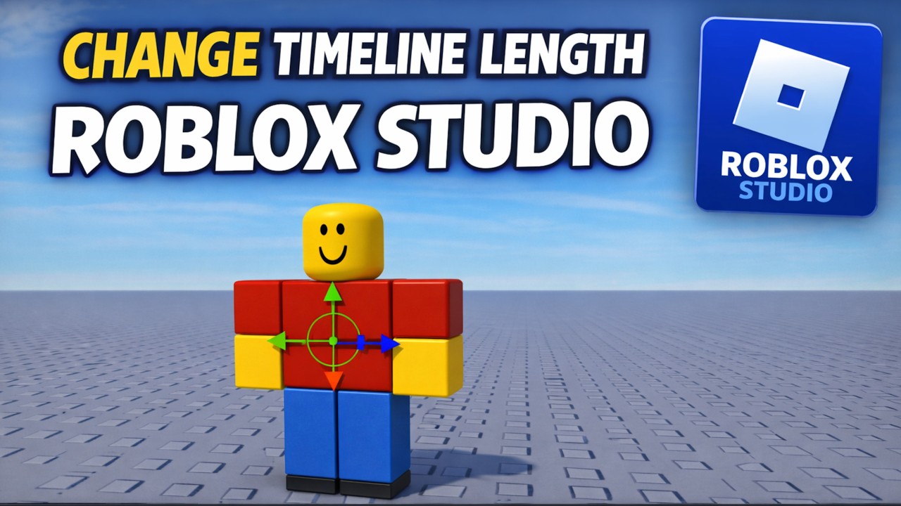 How To Change Animation Timeline Length In Roblox Studio Quick Tutorial 