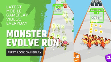 Monster Evolve Run 👾👽👹 Game Review, Mobile Games, Gameplay