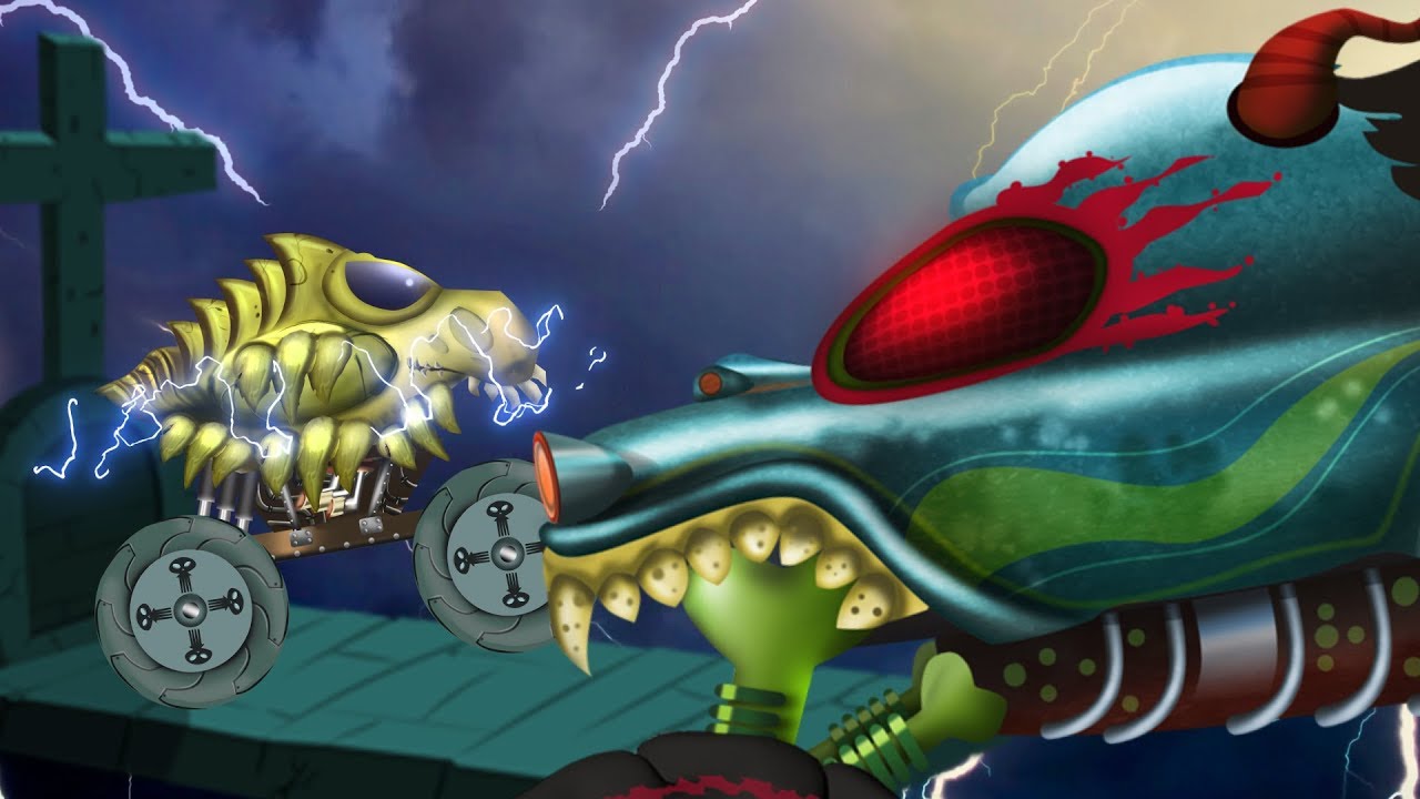 Haunted House Monster Truck | The Mischievous Duo | Shows For Kids