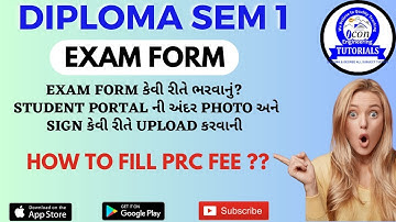 HOW TO FILL EXAM FORM GTU || HOW TO PAY PRC FEE IN GTU || HOW TO UPLOAD PHOTO AND SING IN GTU PORTAL
