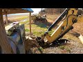 Trenching Propane Line with Unmarked Utilities on the Farm