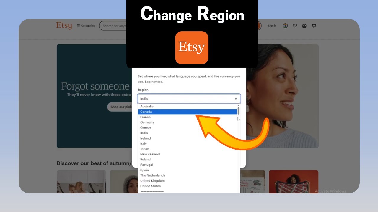 How to Change Region On Etsy [NEW]