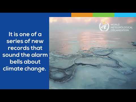 New Arctic temperature record animation - English - December 2021