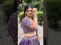 Twirl in Violet Gold ✨ - Wedding Guest Lehenga Outfit Idea | Traditional Indian Wear 💜 #model