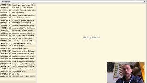 Overview of notes that refer to the same text • The Archive App Notes #5
