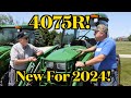 2024 John Deere 4075R New Front Axle, Electric 3 Point Hitch, Answer Your Questions; 3R New Features