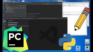 Code editor for python | Best IDE for python programming | VS code and pycharm