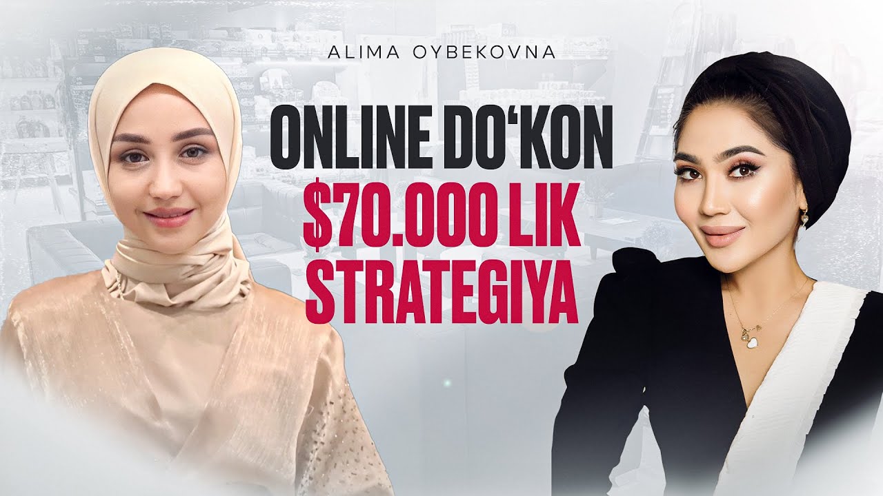 Alima Razbor | OnlineShopga $70 000lik strategiya