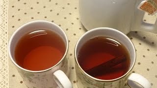 フレーバーウォーターの中身の活用法、シナモンスティックを紅茶に♪