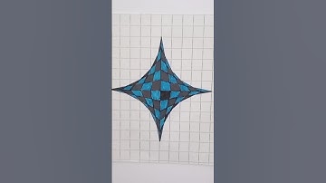 Geometric Pattern Drawing 😎 #shorts #youtubeshort  #geometricpattern