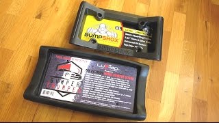 LuvTap Bumper Thumper vs BumpShox XL Bumper Guard | SUV License Plate Protector