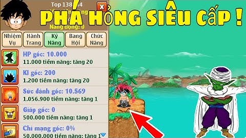 Ngọc Rồng Online - Phá Nick Siêu Cấp Sau Khi Lỡ Tay Nâng Tiềm Năng | Jenki Official !