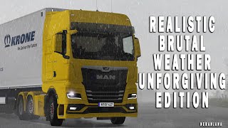 ["ets2 realistic mods", "top realistic mods ets2", "ets2 truck mega packs", "Realistic Brutal Weather Unforgiving edition ets2", "Realistic Brutal Weather ets2 1.39", "Realistic Brutal Weather Unforgiving", "ets2 foggy weather", "ets2 fog weather mod", "thunderstorm mod ets2", "euro truck heavy foggy mod", "ets2 heavy rain mod", "ets2 1.39 brutal weather mod", "real foggy mod ets2", "realistic rain mod ets2", "ets2 1.39 thunder storm mod", "Realistic Brutal Weather Unforgiving By Kass", "kass RBW mod ets2"]