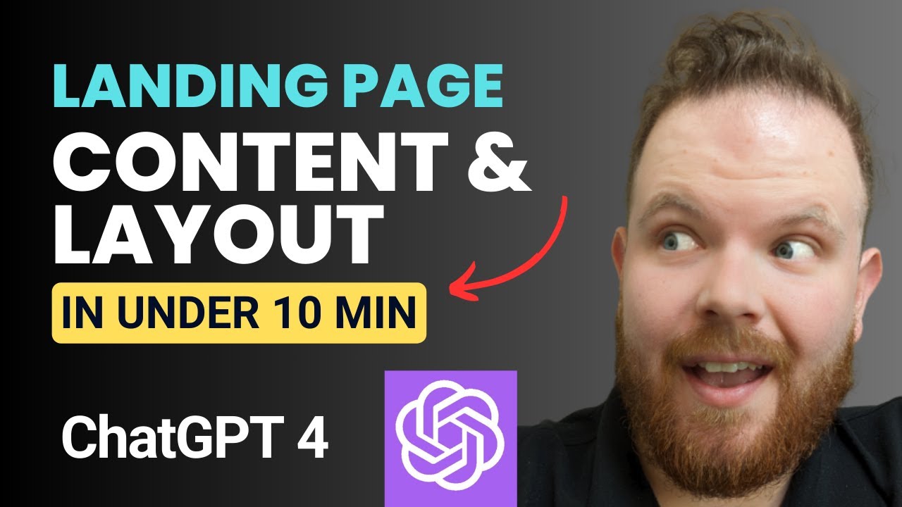 How I Use ChatGPT For Marketing Landing Pages | YohDev - YouTube