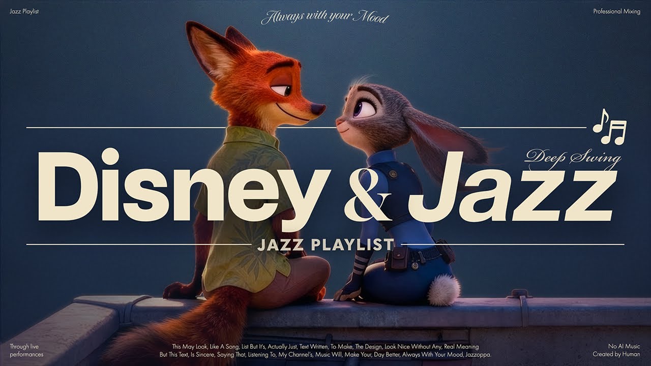 𝗣𝗹𝗮𝘆𝗹𝗶𝘀𝘁 | Disney, but it's Jazz..♥️🏰 | 