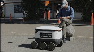 Using Starship Delivery Robots
