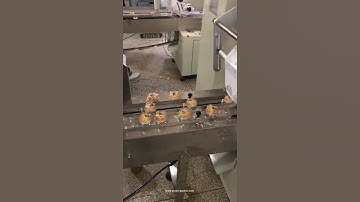 Automatic egg cake pastry cake box pod cup flow bag filling sealing packing machine HFFS line