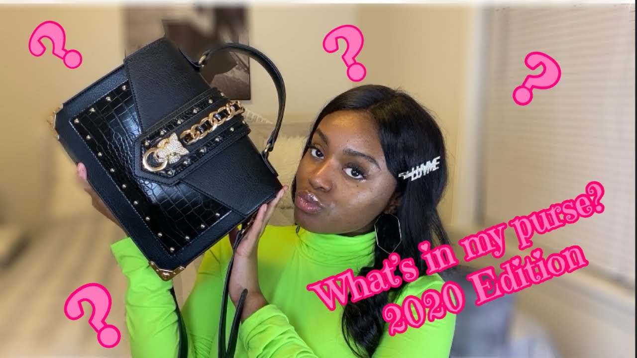 WHATS IN MY PURSE? 2020 EDITION! PT.1 YouTube