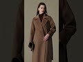 A Must-See Winter Icon: The 100% Camel Hair Wrap Coat