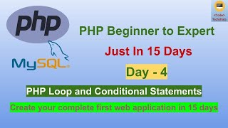 PHP Loop and Conditional Statements (Hindi)