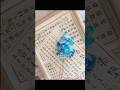 Blue Hydrangea Made of Silk Thread#diy #diycrafts #handmadeinusa #handmadeseller #flowers