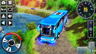 Mountain Offroad Bus Simulator Drive 3D - Uphill Ultimate Transport Duty - Android GamePlay screenshot 2
