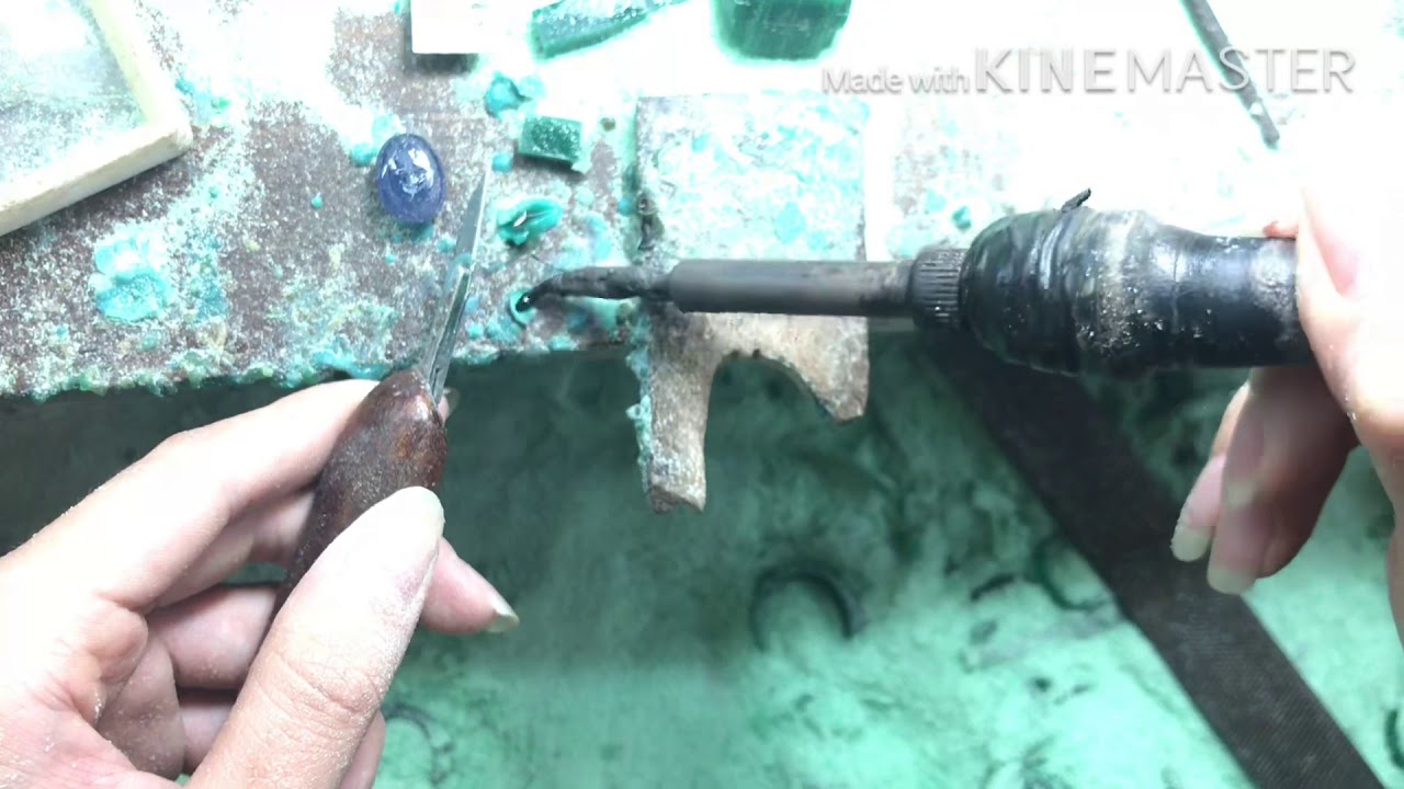 Các bước tạo mẫu sáp nhẫn nam#7 Hand-made jewelry design template)