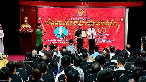 Vinh danh các tác phẩm xuất sắc của Cuộc thi chính luận Bảo vệ nền tảng tư tưởng của Đảng