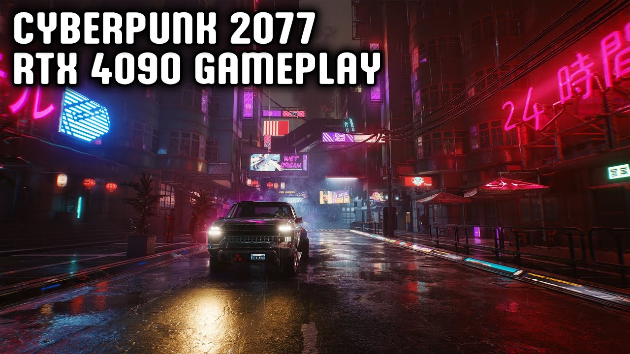 Cyberpunk 2077 RTX 4090 ULTRA SETTINGS 4K GAMEPLAY (DLSS 2 & RAY