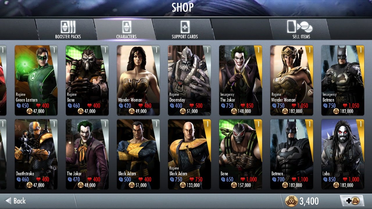 Injustice Gods Among Us v3.3.1 Mod Apk Dinheiro Infinito - W Top Games