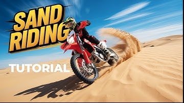 HOW TO RIDE A DIRTBIKE IN DEEP SAND: A LESSON IN HANOI 