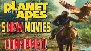 HUGE Update On The Future Of Planet Of The Apes Films!!