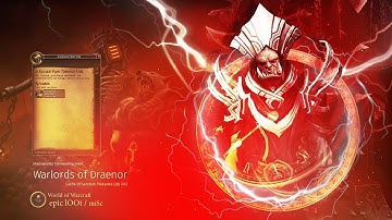 Warlords of Draenor, Shadowlands Timewalking Event + Cache of Sanctum Treasures (226 ilvl)