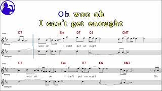 Kiss-I was made for loving you karaoke sheet music,MR for players,chord,chorus,Lyrics (Ye karaoke)