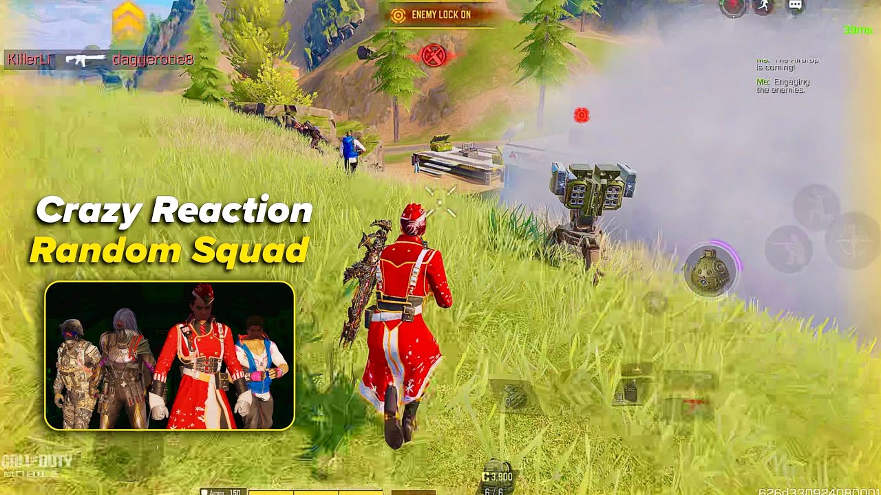 RANDOM TEAMMATES COULDN'T STOP REACTING TO MY CODM GAMEPLAY - YouTube