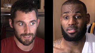 LeBron James, Kevin Love on game clinching three-pointer vs. Celtics