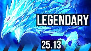 ANIVIA vs ZED (MID) | Legendary | EUW Master | 25.13