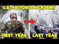 What do cadets go through in the us air force academy