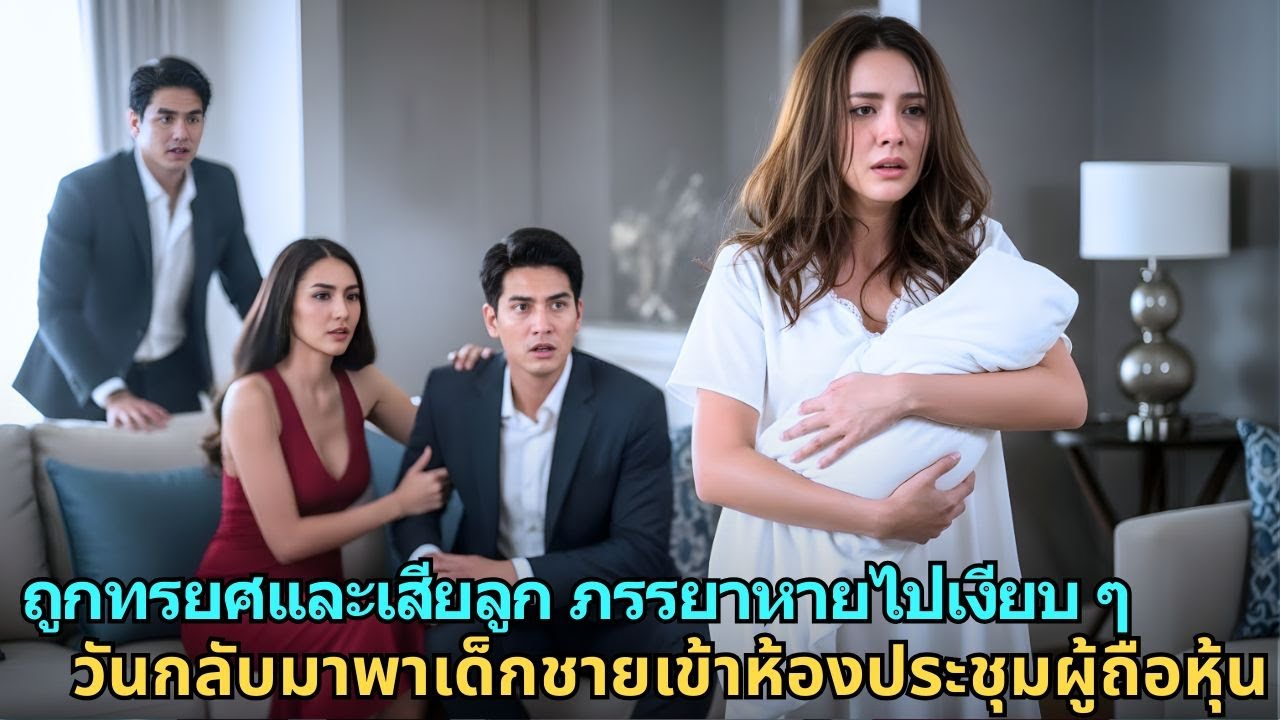 ถูกทรยศและเสียลูก ภรรยาหายไปเงียบ ๆ วันกลับมาพาเด็กชายเข้าห้องประชุมผู้ถือหุ้น